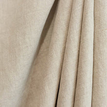 Load image into Gallery viewer, Beige Vintage Linen Fabric
