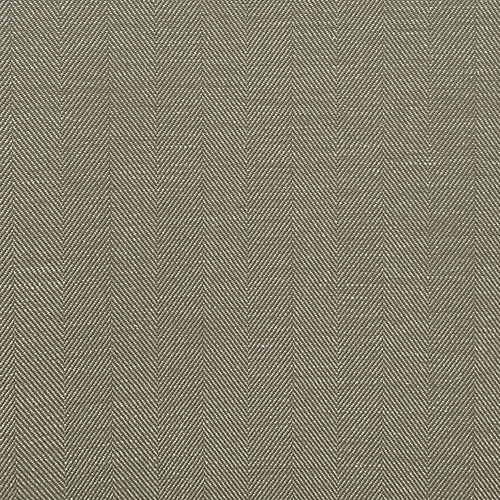 Mushroom Herringbone Linen