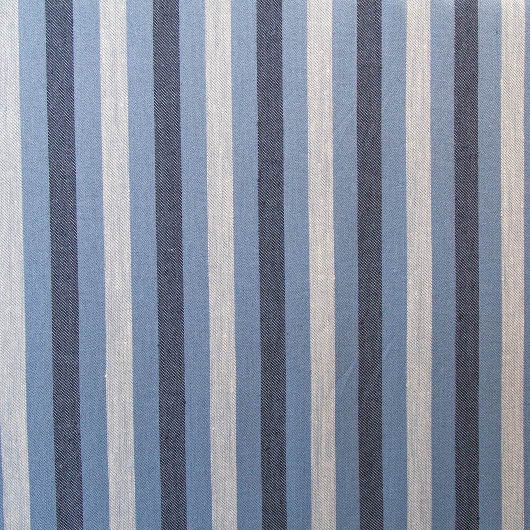 Blueberry Stripe Linen