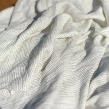 Load image into Gallery viewer, Pinstripe Linen Twill Fabric
