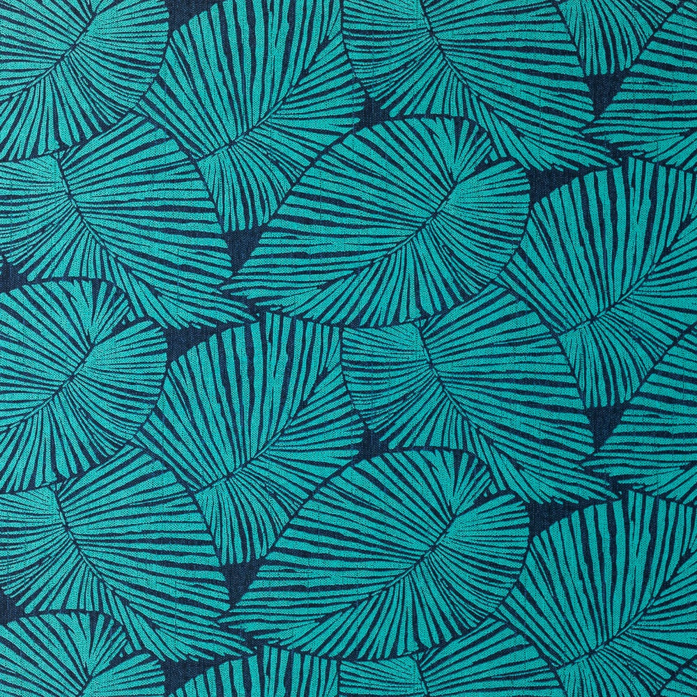 Taro Aqua Outdoor Fabric
